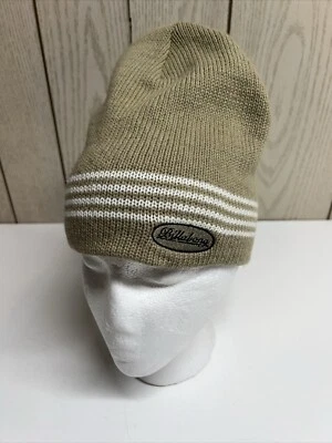 Полосатая коричневая шапочка Billabong б/у в отличном состоянии OSFA быстрая доставка унисекс для взрослых - Изображение 1 из 4