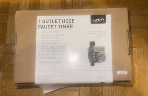 Orbit 1 Outlet Hose Faucet Bibb Timer 62061Z-26 Easy To Set & Use - Picture 1 of 4