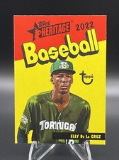 2022 Topps Heritage Minor League #73PC-16 Elly De La Cruz 1973 Pack Cover