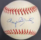 Roger Clemens Autographed American League Rawlings Baseball Signed Yankees Jsa