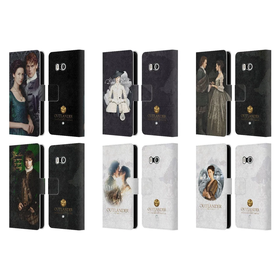 FUNDA BILLETERA LIBRO CUERO RETRATOS OUTLANDER PARA TELÉFONOS HTC 1 Foto 1 de 4