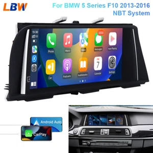 For BMW 5 Series F10 2013-16 NBT Radio Carplay Android Auto 10.25'' Linux Screen - Picture 1 of 12