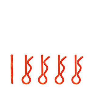 Karosserie Klammern Clips 15 mm neon orange für RC Car 1:10 - 1:8 5 Stk partCore - Bild 1 von 2