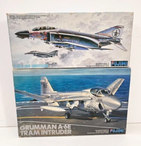 2X LOT 1/72 FUJIMI F-4C/D PHANTOM 30TH ANNIV. + A-6E TRAM INTRUDER NEW MODELS - Picture 1 of 3