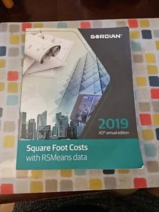 Square Foot Costs with RSMeans data 2019 (Paperback) - Imagen 1 de 2
