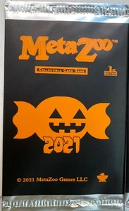 MetaZoo Cryptid Nation Halloween Promo Pack 2021 1st Edition - Picture 1 of 2