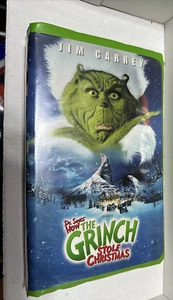 How the Grinch Stole Christmas VHS 2001 (Green Clamshell) - Picture 1 of 8
