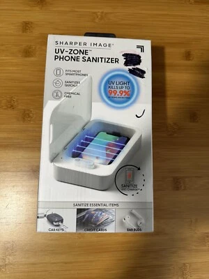 Desinfectante y cargador portátil para teléfono zona UV imagen más nítida nuevo sellado Foto 1 de 4