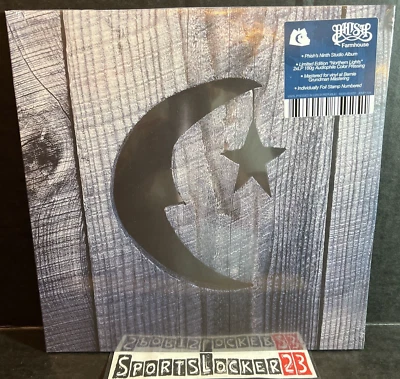 Phish Farmhouse Northern Lights Blue & Green Swirl Colored Vinyl 2LP Record NEW - Image 1 of 4