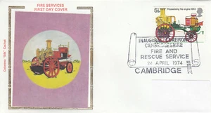 Fire Service Colorano FDC Cambridgeshire Fire Rescue 1974 CLEARANCE (145063) - Picture 1 of 1