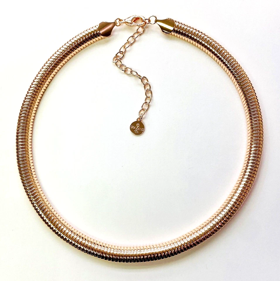 Collar HSN R.J. Graziano Tono Rosa Serpiente Cadena 19-1/2" Foto 1 de 4