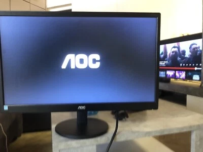 AOC Value Line M2470SWH 23,6 Zoll 16:9 WLED Monitor - Schwarz - Bild 1 von 4