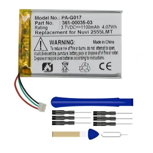 New Battery 361-00035-03 For Garmin Nuvi 2415LM 2415LT 2445LM 2445LMT 2445LT - Picture 1 of 6