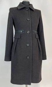 Cop Copine Women’s Wool Gray Coat Size M - Picture 1 of 10