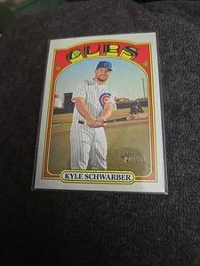 2021 Topps Heritage - Kyle Schwarber #139 - Bild 1 von 2