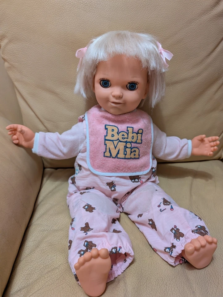 Bambola Bebi Mia Galoob Prima Edizione 1985 Testata - Immagine 1 di 4