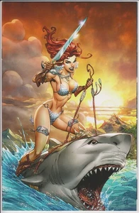 Immortal Red Sonja #2 John Royale Jim Lee Homenaje Virgen Variante 1:11 - Imagen 1 de 1