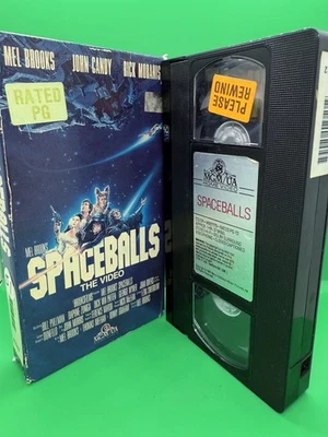 Spaceballs (VHS, 1988) Original First Release Mel Brooks Star Wars Parody Film - Image 1 of 4