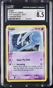 CGC 8.5 Lugia 2007 POP Series 5 2/17 Cosmos Holo Pokemon Card psa - Picture 1 of 2