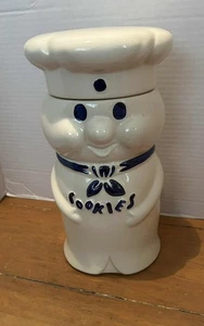 Vtg 1970s Pillsbury Doughboy 11” Collectible Advertising Promo Cookie Jar  - Picture 1 of 4