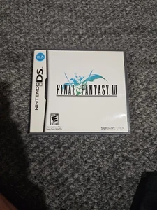 Final Fantasy III 3 (Nintendo DS) Nur Original Hülle - Ohne Spiel (WTF99) - Bild 1 von 3