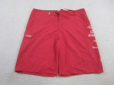 Salt Life SLX-QD Board Shorts Para Hombres 36 Rojo Bañador Calavera Logo Surf Playa Foto 1 de 4
