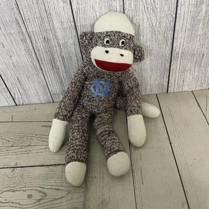 University of North Carolina Chapel Hill UNC Sock Monkey Plush 18" - Picture 1 of 2