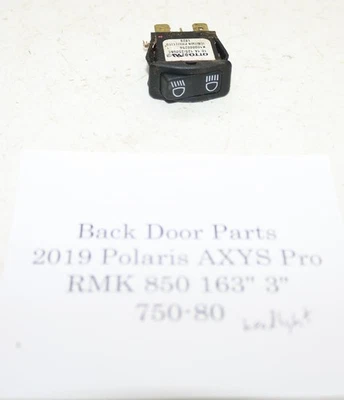 2019 Polaris Axys Pro Rmk 850 163" Hi / Lo Head Light Beam Switch - Image 1 of 4
