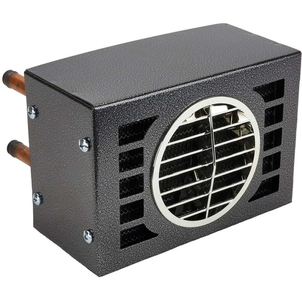 Aquecedor de cabine auxiliar Speedway Motors universal Street Rod, 12 volts, 20.000 BTU - Imagem 1 de 4
