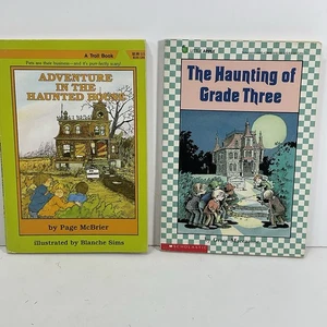 Vintage 80s Children’s Halloween Chapter Books Haunted Mystery Fiction - Imagen 1 de 6