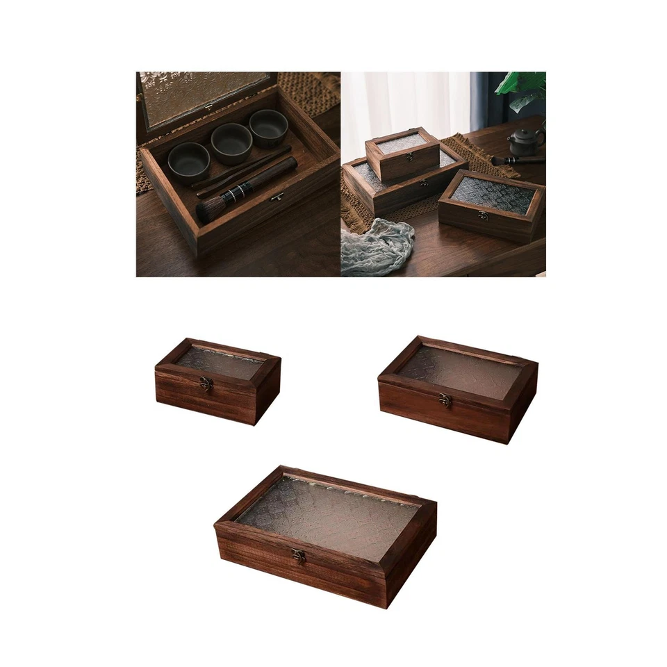 Jewelry Organizer Jewelry Organizer Craft Box Traditional Chinese Style Rustic - Image 1 of 1