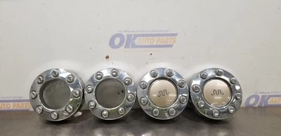 12 福特 F350 SD 拾音器 SRW 轮圈中心盖 4 件套铬合金 — 第 1/4 张图片