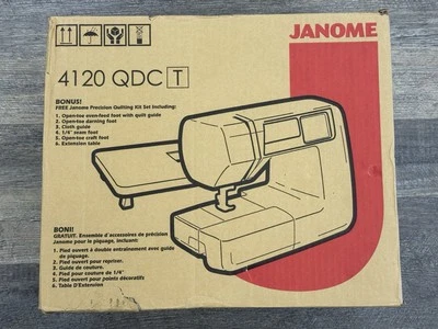 Janome 4120QDC-T Computerized Quilting and Sewing Machine - Image 1 of 4
