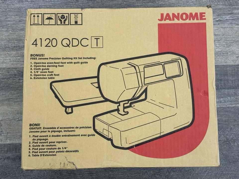 Janome 4120QDC-T Computerized Quilting and Sewing Machine - Image 1 of 4