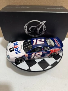 Jeremy Mayfield #12 Mobil 1 Nascar Authentics 1/24 Diecast READ* - Picture 1 of 14