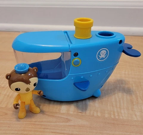 FISHER-PRICE Octonauts Gup C Shellington Land Sea Toy Vehicle WITH FIGURE Cover