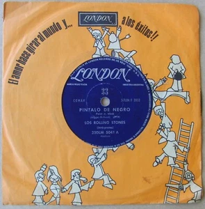 ROLLING STONES Paint It Black SOUTHAMERICA 7" 1966 SPANISH TITLES Unboxed - Picture 1 of 3