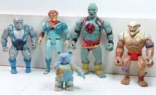 1985 LJN THUNDERCATS  Wave 1 Vintage Lot Of 5 Action Figures