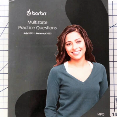 2022 - 2023 Barbri Multistate Bar Exam MBE Practice Questions MPQ - Image 1 of 4