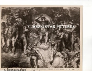 Fotografía vintage R614 La ciudad inmortal (1954) 8 x 10 - Imagen 1 de 1