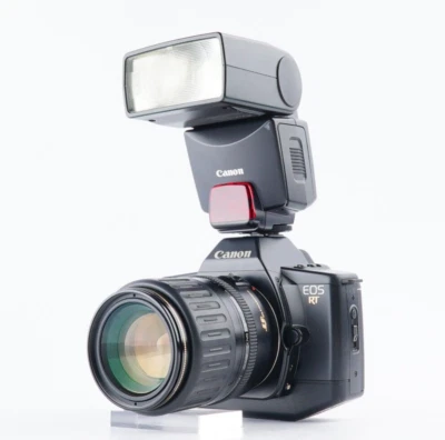 Cámara fotográfica EX+5 Canon EOS RT 35 mm con lente EF 35-135 mm USM, flash 380EX JAPÓN Foto 1 de 4