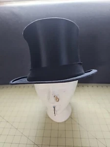 B H STINEMETZ & SON CO BLACK TOP HAT - Picture 1 of 12