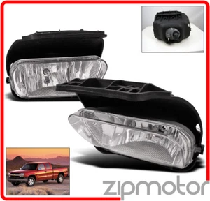 03-06 CHEVY SILVERADO/02-06 AVALANCHE BUMPER DRIVING CHROME FOG LIGHT KIT W/BULB - Picture 1 of 1