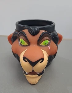 Vintage Disney Loin King Scar 1992  Collectible 3D Plastic Cup / Mug - Bild 1 von 8
