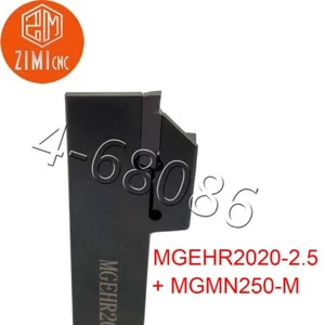 Soporte para herramienta de torneado de torno MGEHR2020-2.5 + MGMN250-M 2.5 mm de ancho inserto de carburo - Imagen 1 de 5