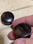 Pair Of Sono Wood 1" Inch 25Mm Plugs Body Jewelry Tunnels  Plug Tunnel Brown