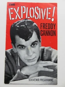 FREDDIE CANNON GENE VINCENT GEORGIE FAME 1960 UK TOUR PROGRAMME - Imagen 1 de 9