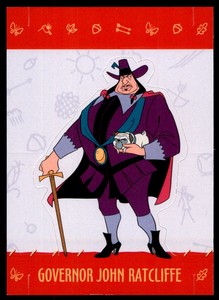 Skybox Pocahontas 1995 - Governor John Ratcliffe Pop-Out Card No. P3