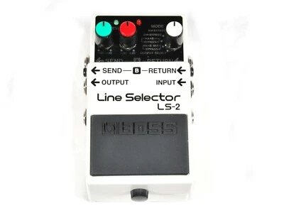 Used Boss LS-2 Line Selector Guitar Effects Pedal - image 1 of 3
