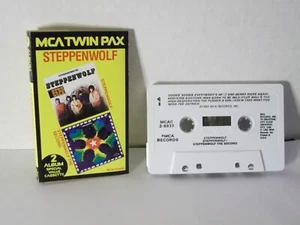 Steppenwolf,MCA Doppelpack,Cassette Tape,US,1. zwei US komplette Alben,1983, postfrisch - Bild 1 von 1